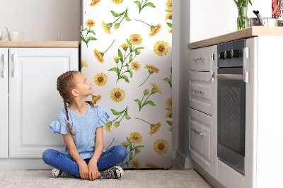 Magnetic fridge cover Sunflowers