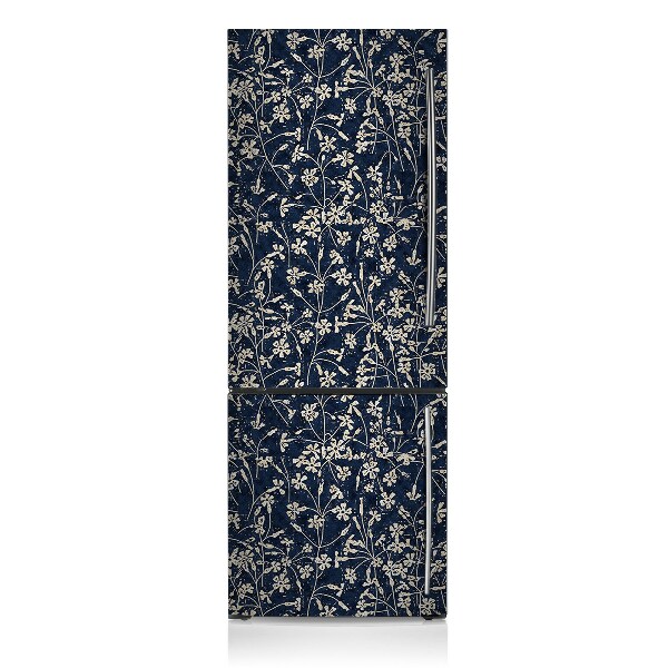 Magnetic fridge cover Floral pattern