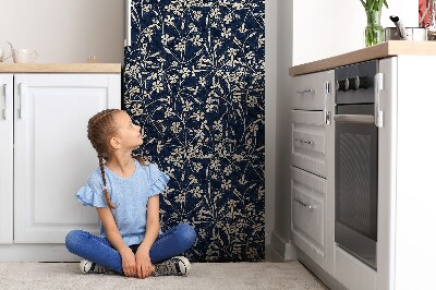 Magnetic fridge cover Floral pattern