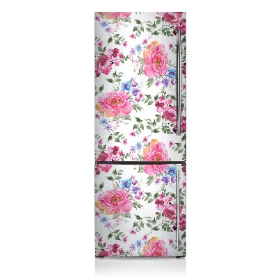 Decoration fridge cover Pink watercolor