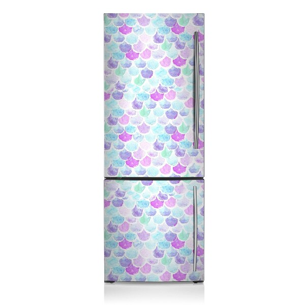 Magnetic fridge cover Colorful drops