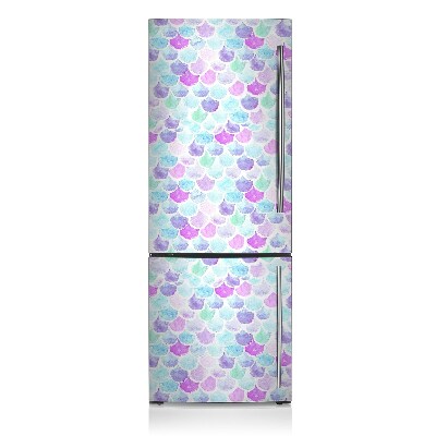 Magnetic fridge cover Colorful drops