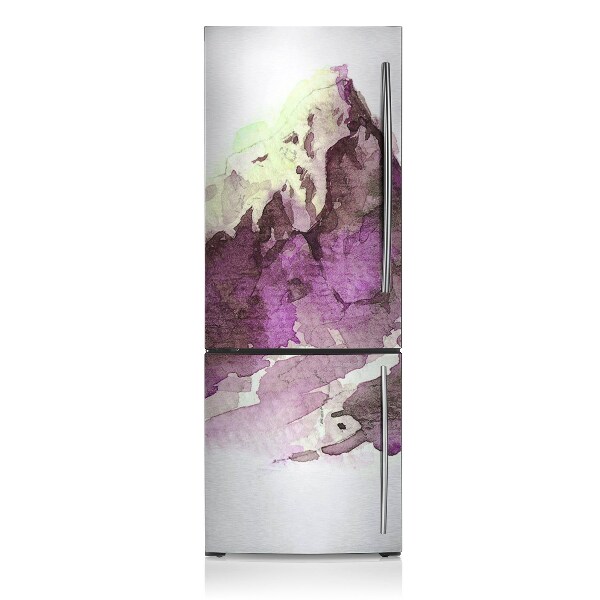 Decoration fridge cover Painted mountain landscape