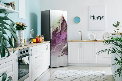 Decoration fridge cover Painted mountain landscape