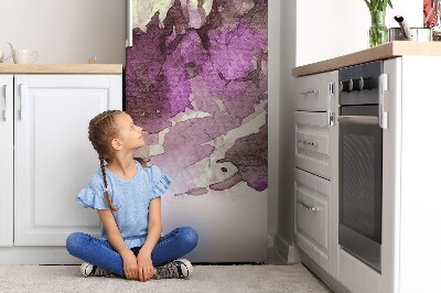 Decoration fridge cover Painted mountain landscape