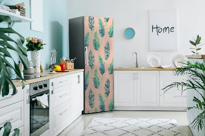 Magnetic fridge cover Peach