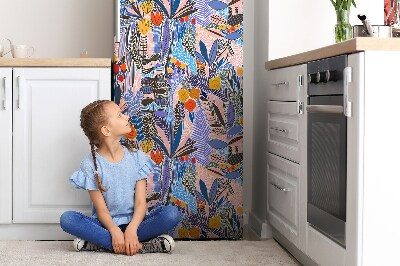 Decoration fridge cover Vintage style painting