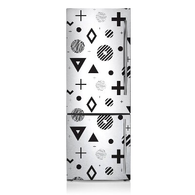 Magnetic fridge cover Geometric pattern