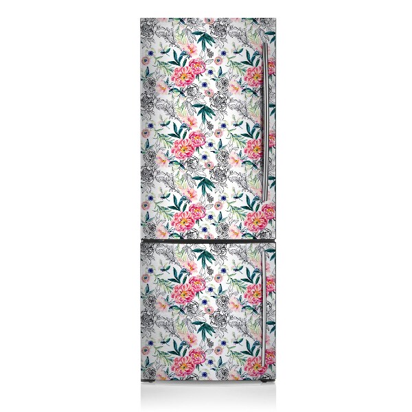 Decoration fridge cover Spring painting