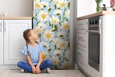 Decoration fridge cover Chamomile flowers