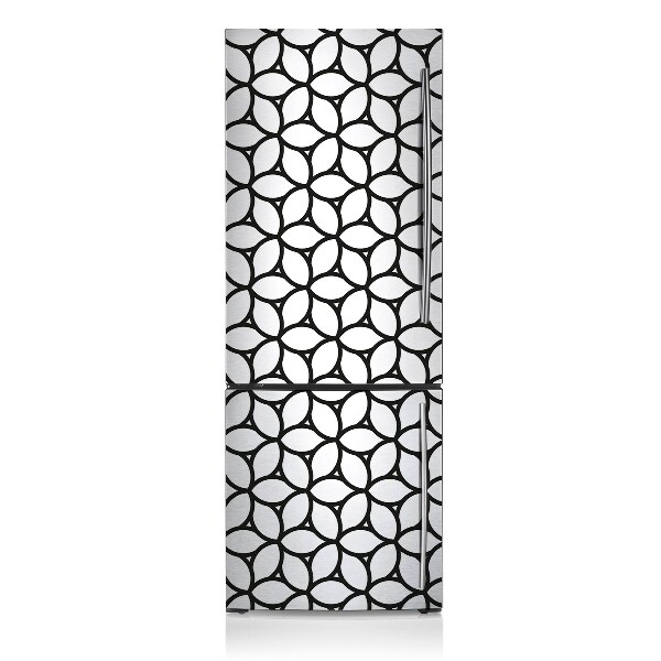 Magnetic fridge cover Geometric drawing