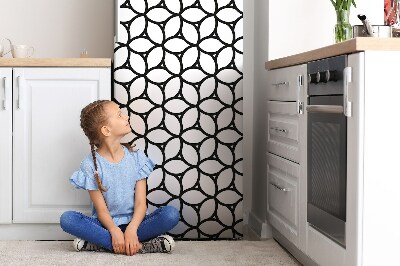 Magnetic fridge cover Geometric drawing