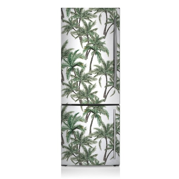 Magnetic fridge cover Tropics and palm trees