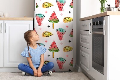 Decoration fridge cover Watermelon on a stick