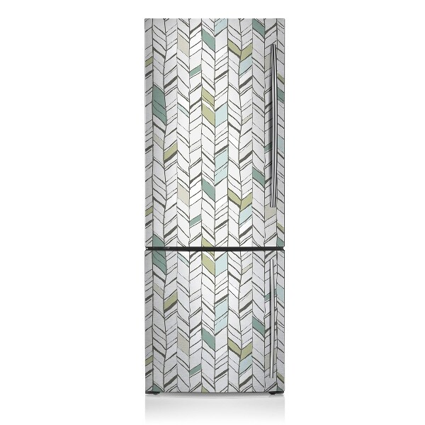 Magnetic fridge cover Herringbone