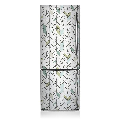 Magnetic fridge cover Herringbone