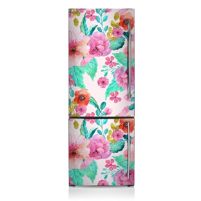 Magnetic fridge cover Beautiful flora