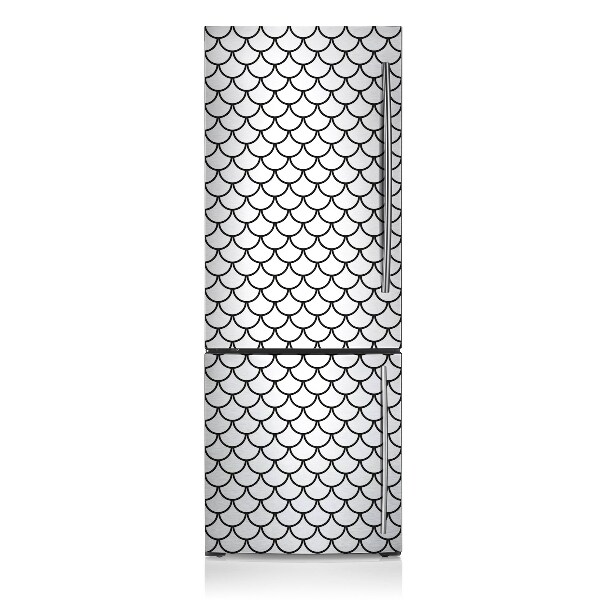 Magnetic fridge cover Fish pattern of scales