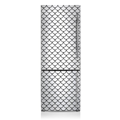 Magnetic fridge cover Fish pattern of scales