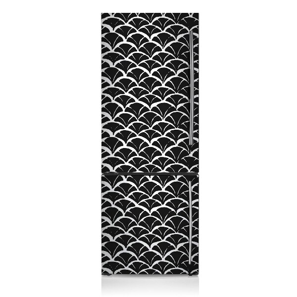 Magnetic fridge cover Oriental pattern