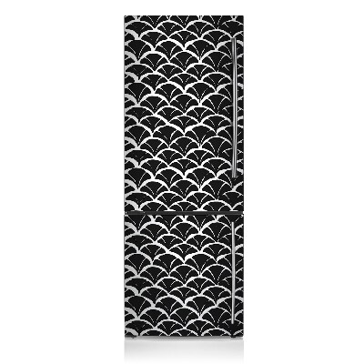 Magnetic fridge cover Oriental pattern