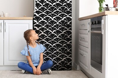 Magnetic fridge cover Oriental pattern