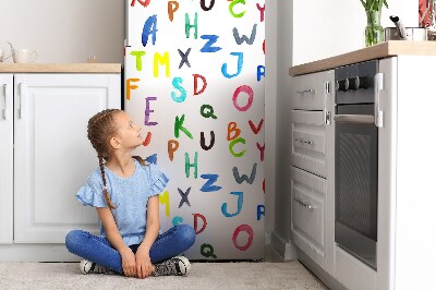 Decoration fridge cover Colorful letters