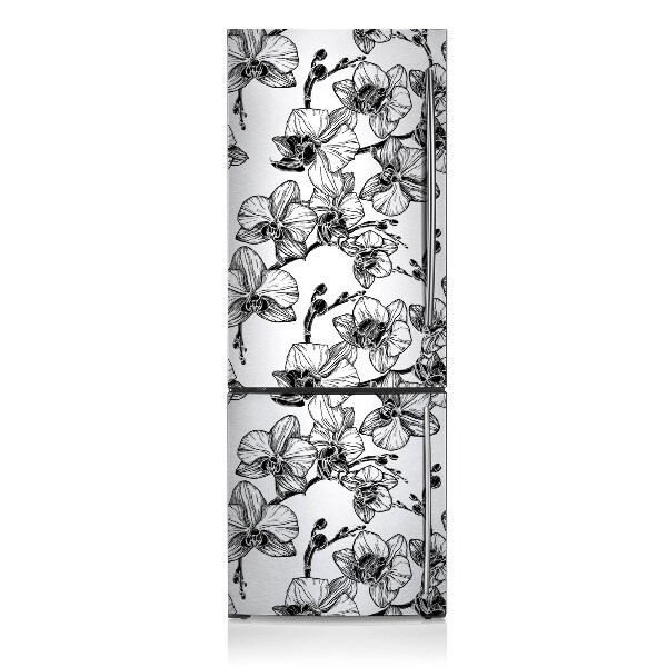 Magnetic fridge cover Orchids