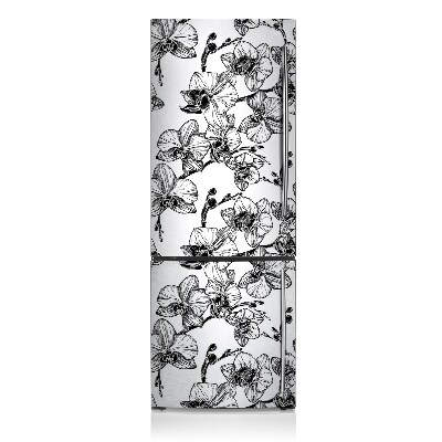 Magnetic fridge cover Orchids