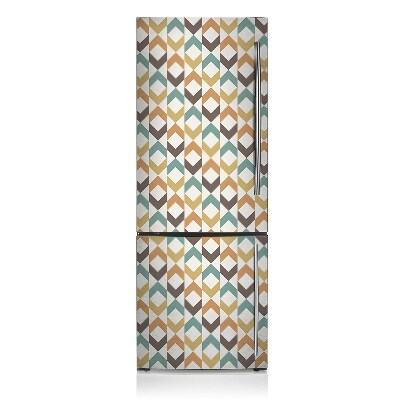 Magnetic fridge cover Retro-style patterns