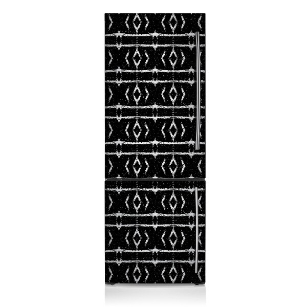 Decoration fridge cover Black summary