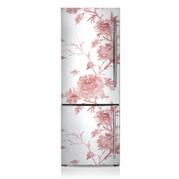 Magnetic fridge cover Pastel flowers