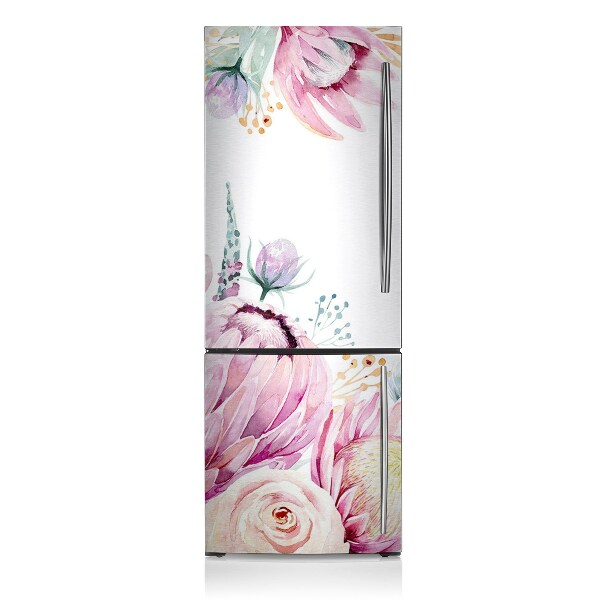 Magnetic fridge cover Flower frame