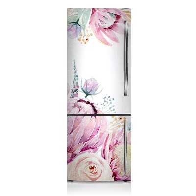 Magnetic fridge cover Flower frame