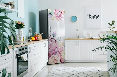 Magnetic fridge cover Flower frame