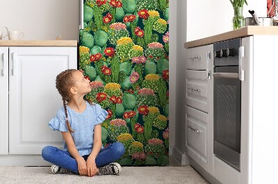 Magnetic fridge cover Flower cheek