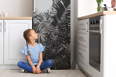 Magnetic fridge cover Palm leaves