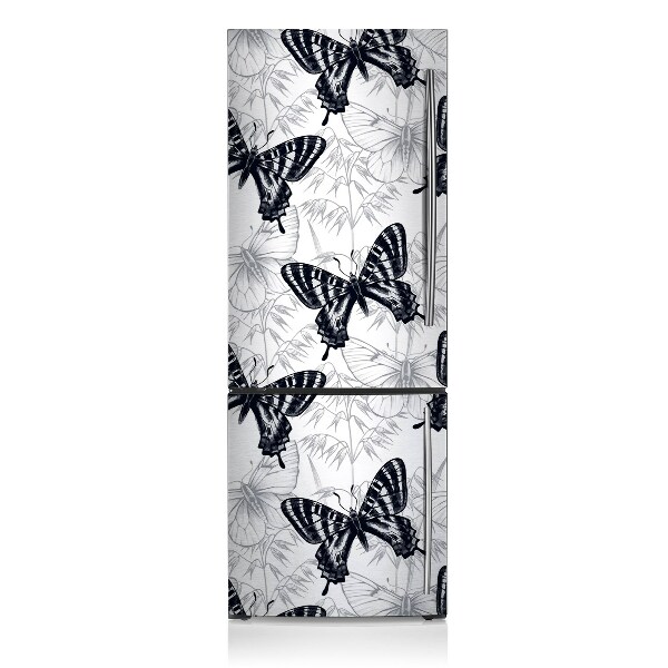 Decoration fridge cover Drawing butterflies