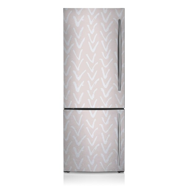 Decoration fridge cover V light pink