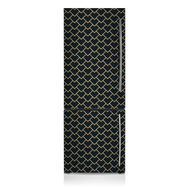 Magnetic fridge cover Scandinavian pattern