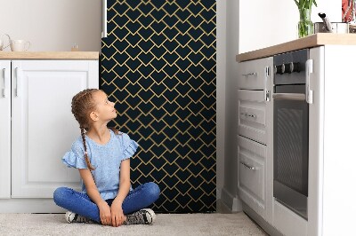 Magnetic fridge cover Scandinavian pattern