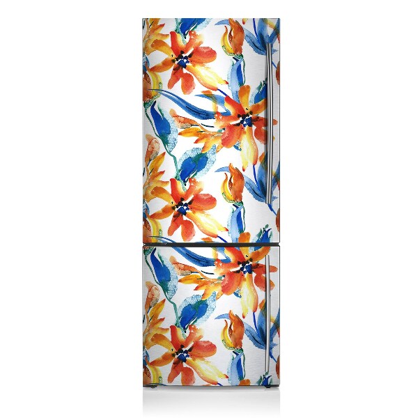 Decoration fridge cover Sunny flowers