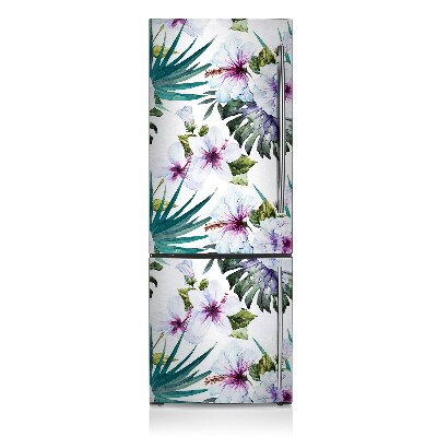 Decoration fridge cover Tropical nature