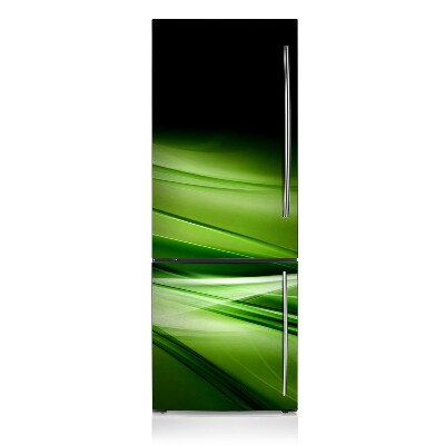 Magnetic fridge cover Grass abstraction