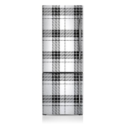 Magnetic fridge cover Gray kitchen pattern