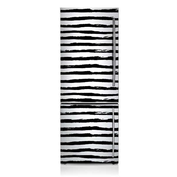 Magnetic fridge cover Zebra pattern