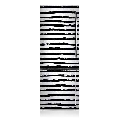 Magnetic fridge cover Zebra pattern