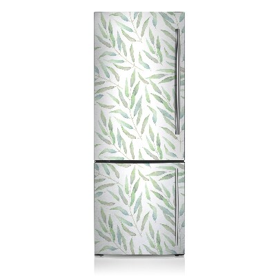 Magnetic fridge cover Delicate leaves