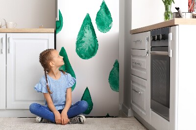 Decoration fridge cover Drops