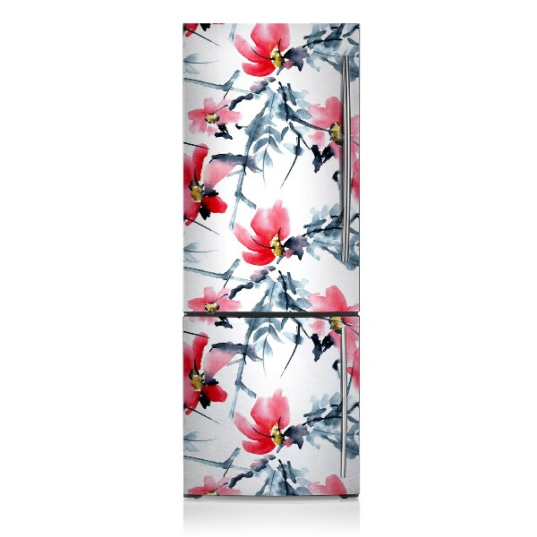 Decoration fridge cover Flower pattern